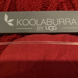 NEW Koolaburra by Ugg Reese Knit Tree Skirt. Edged in soft faux fur;1 word COZY!